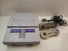 Super Nintendo Sns-001  Console Works, 2 Controllers , No Cords   (I)