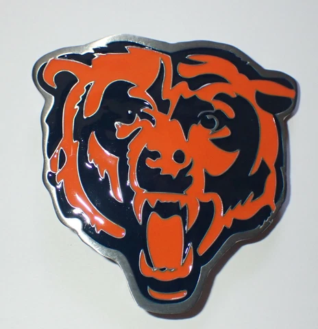 CHICAGO BEARS LOGO BELT BUCKLE LICENSED NEW! Cover