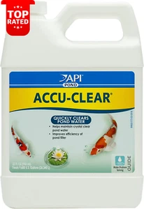 Pond Accu-Clear Water Clarifier 32oz Bottle Water Treatment Clear Water - Picture 1 of 12