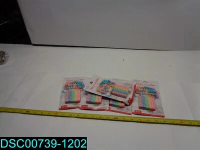 CANTIDAD = 105: Velas únicas de feliz cumpleaños y espiral 733046001549 Foto 1 de 3