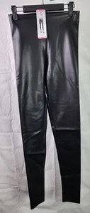 Joie Women's Faux Leather Legging Black Small New MSRP:$198 (s121) Contemp - Picture 1 of 5