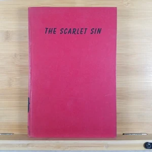 The Scarlet Sin - 1942 Hardcover by Jeff D. Ray - Bild 1 von 22