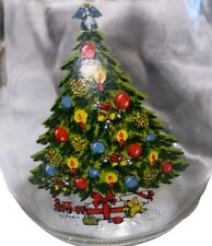 Vintage Carlton Hermetic Glass Christmas Tree 3/4L Clamp Jar Copyright Sabin USA