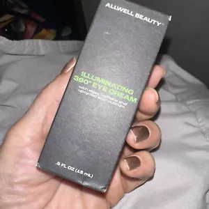 AllWell Beauty illuminating Eye Cream With algae/.5 Oz/NIB! - Picture 1 of 8