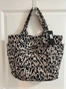 Marc By Marc Jacobs Quilted Women's Tote Handbag - Leopard - Picture 1 of 6