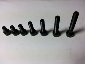 M5 (5mm) NEGRO A2 ACERO INOXIDABLE TAPÓN TORNILLOS LLAVE ALLEN PERNOS - Imagen 1 de 3