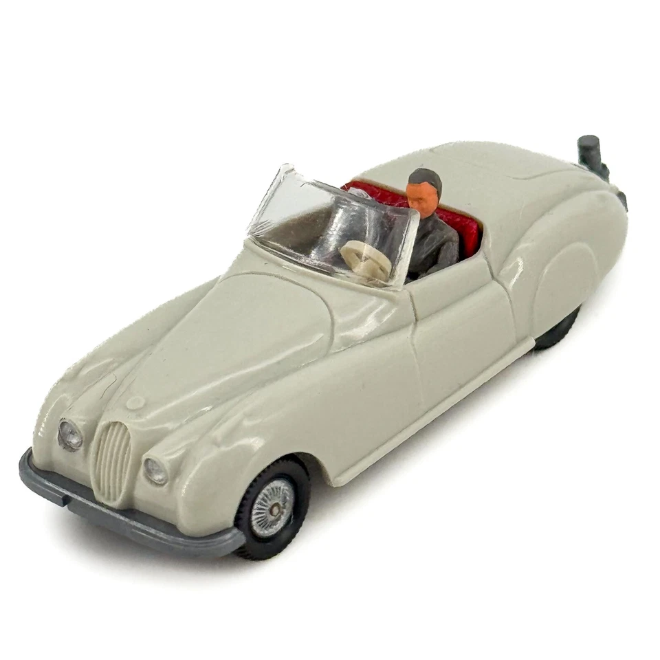 Vtg Wiking Jaguar Sport Coupe #20 w/ Driver + Passenger Man Cave Car ASIS - Image 1 of 4