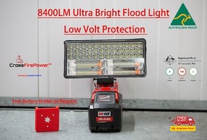 Milwaukee Work Light 18v M18 Worksite Light Torch Camping Light 8400LM 84 LEDS