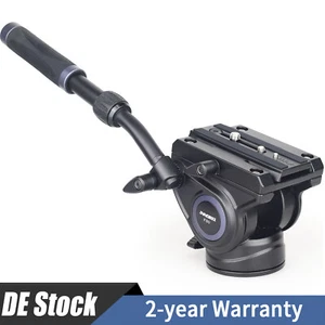 Cabezal fluido de trípode de vídeo de carga pesada profesional INNOREL para Manfrotto F60/F80 - Imagen 1 de 27