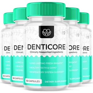 (5 Pack) Denticore Oral Probiotic, Denti Core Gum & Teeth Health (300 Capsules) - Picture 1 of 8