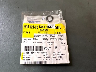 GM OEM NOS 13579648 AC Evaporator Tube Seal 2010-2022 Chevrolet Camaro 6.2L - Image 1 of 2