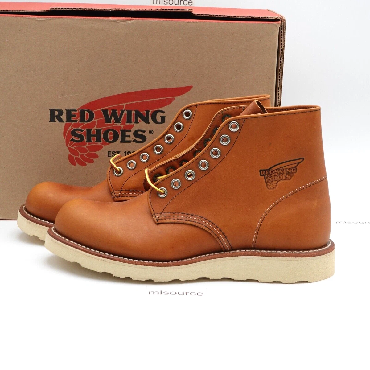 RED WING / Heritage Work 6 Round Toe Boot/ブーツ/US8.5/BRW/9107 Size 5 D Men's / 6.5 Women's Red Wing 9107 Heritage Work 6