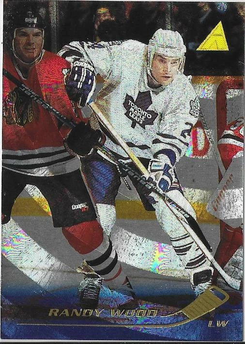 1995-96 Pinnacle RANDY WOOD Rink Collection parallel card #164 - Image 1 of 1