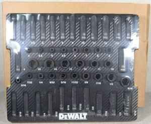 DeWalt 48Pc SAE/MM 1/4" Drive Impact Socket Set in Foam Tray Sold by MAC TOOLS - Picture 1 of 8