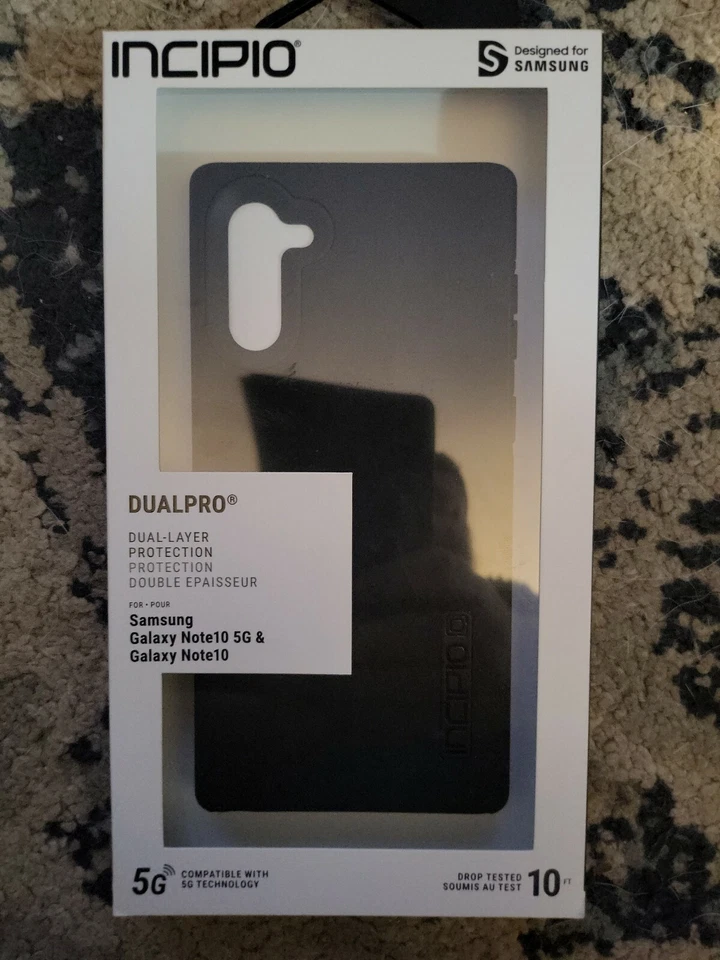 Чехол Incipio серии DualPro для Samsung Galaxy Note 10 6,3 дюйма (черный) - Изображение 1 из 1