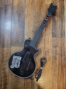 Xbox 360 Wired Kiosk Gibson Les Paul Guitar Controller TESTED-RARE - Picture 1 of 4