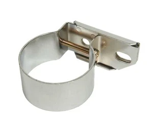 Soporte de bobina de encendido cromado tubo de montaje horizontal soporte estilo Ford - Imagen 1 de 1