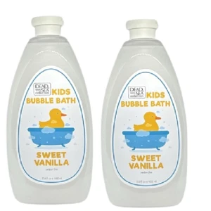 Dead Sea Collection Kids Bubble Bath Sweet Vanilla Scent 33.8 fl. oz (2-PACK) - Picture 1 of 1