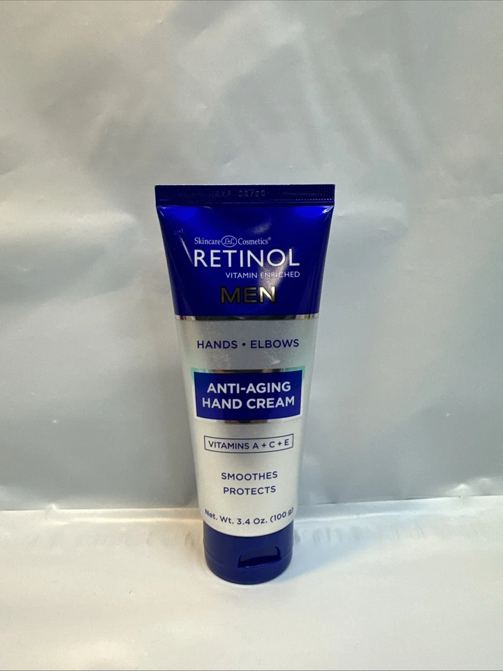 Retinol Hand Cream For MEN Sealed Hands Elbows Anti-Aging 3.4oz - Image 1 of 1