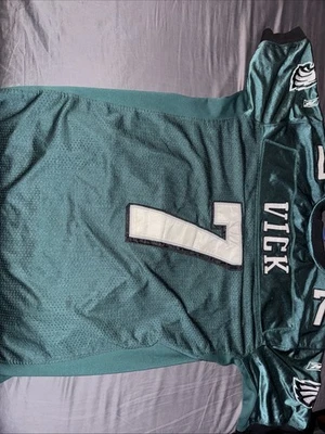 Nueva/etiqueta Nike NFL Philadelphia Eagles Michael Vick #7 Camiseta Talla 52 GreenOnField Foto 1 de 3