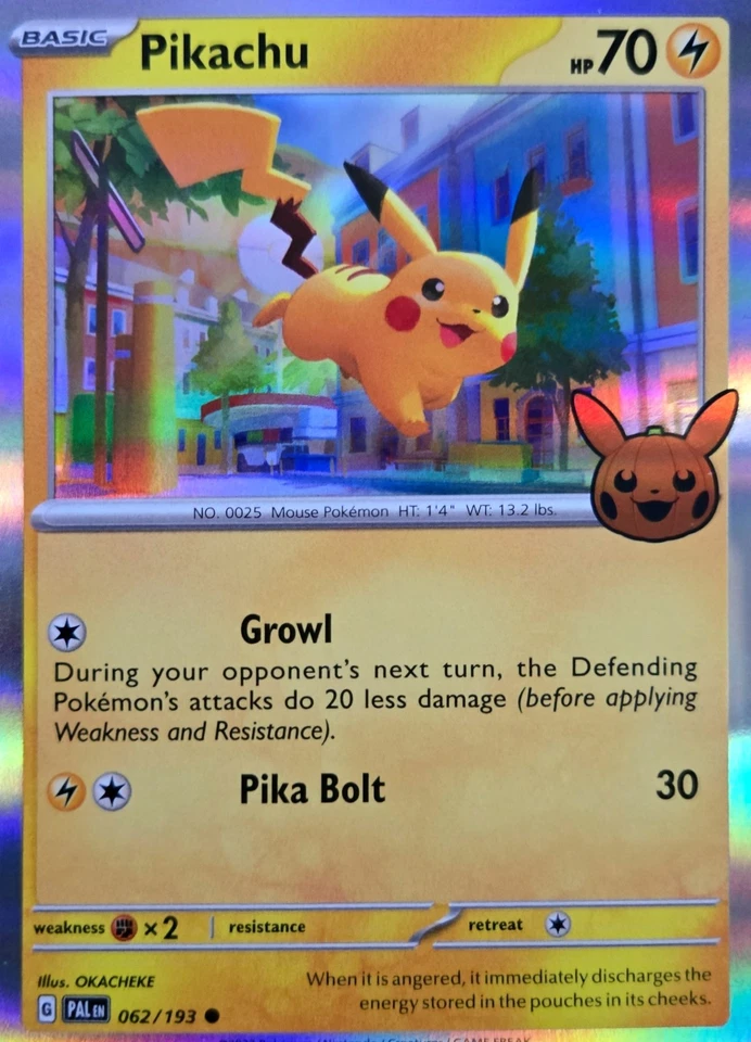 Pokemon TCG Trick or Treat Rare Holo - Choose Your Card - Pikachu - Gengar - ETC - Image 1 of 1