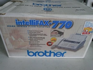 **NUEVO** Máquina de fax de papel normal Brother IntelliFAX-770 para el hogar/oficina - CAJA abierta - Imagen 1 de 14