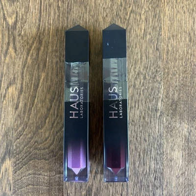 Haus Laboratories Lip Gloss Le Riot Set (2) SCREAM & LAVENDER BLONDE Sealed New - Image 1 of 3