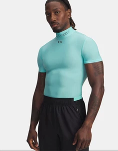 NEW Under Armour UA x Mansori HeatGear Tropical Tide Black 6009091- 425 - Picture 1 of 4