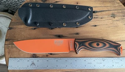 ESEE Model 6 Fixed Blade Knife 1095HC Steel Full Blade G10 Handle - Image 1 of 4