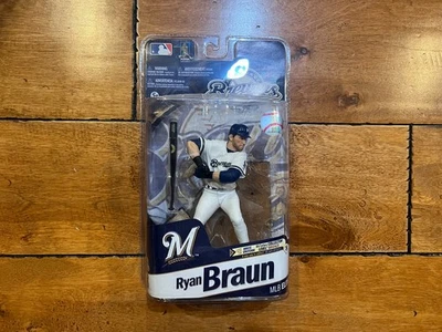 McFarlane MLB Ryan Braun Milwaukee Brewers Brew Crew Variante Bronce CL/1500 Foto 1 de 4