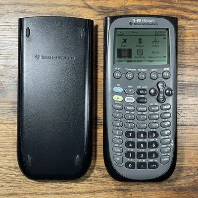Texas Instruments TI-89 Titanium Graphing Calculator SEE PHOTOS - Image 1 of 4