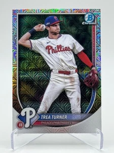 2025 Bowman Mega Box #65 TREA TURNER | Mojo Refractor - Picture 1 of 2