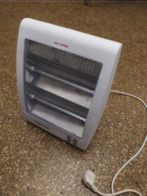 Stufa elettrica portatile 2 elementi 400W/800W - Immagine 1 di 4