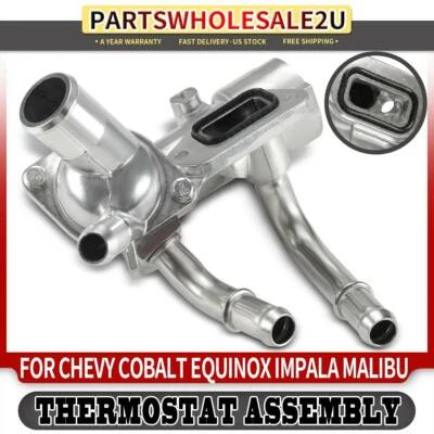 Carcasa superior del termostato de refrigerante del motor para Buick Regal Chevrolet Impala Saturn Foto 1 de 4