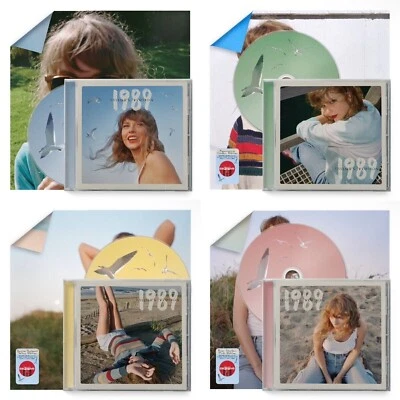 Taylor Swift 1989 Taylor's Version 4 CD Color Bundle Sealed In Hand - Image 1 of 4