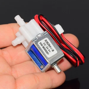 DC24V 23V Micro 2-Position 3-Way Electric Solenoid Valve Air Water Control Valve - Picture 1 of 7