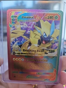 Zeraora VStar Rainbow Foil Fan Art Vinyl Textured Collector Pokemon SWSH265  - Bild 1 von 5