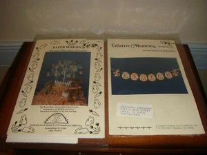 Creative Moments Cross Stitch Banner & Homespun Elegance Easter Ornaments - Bild 1 von 5