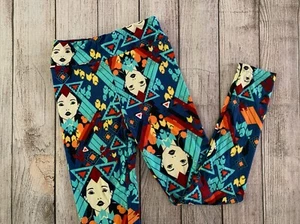 Lularoe - Tween Leggings - Disney - Girls Size 10 - Juniors Size 0 - Picture 1 of 2