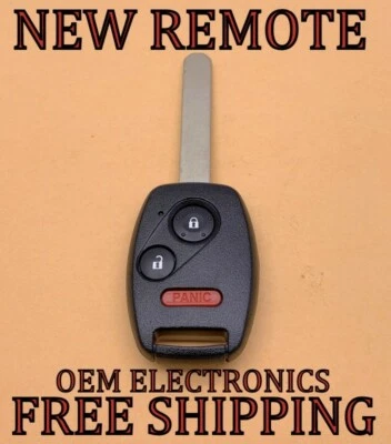 NEW 06-14 HONDA RIDGELINE ODYSSEY REPLACEMENT KEYLESS REMOTE FOB OUCG8D-380H-A - Image 1 of 3