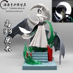GK BLEACH Ulquiorra Cifer PVC 33cm LED Glow Figure Model Statue Toys Collection - Picture 1 of 12