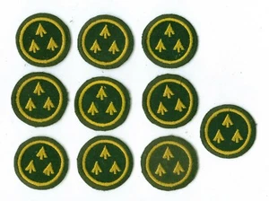 LOT OF 10 CANADA MILITARY ?? CLOTH PATCHES $2.00 SHIPPING!! - Picture 1 of 2