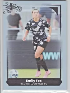 2022 Parkside Paramount NWSL Women's EMILY FOX /25 RACING LOUISVILLE #35 - Picture 1 of 2