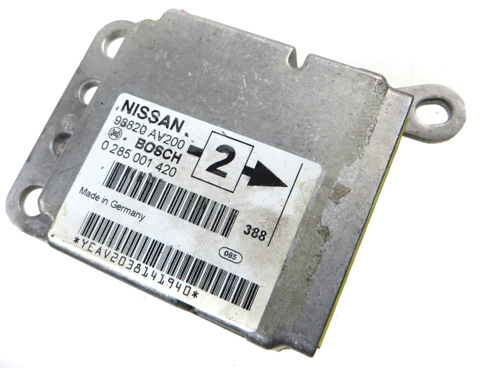Centralina airbag Nissan Primera P12 98820-AV200 0285001420 - Immagine 1 di 2