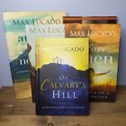 Max Lucado 5 Book Lot : Anxious For Nothing, Before Amen, On Calvary Hill + More