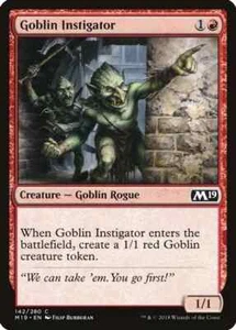 GOBLIN INSTIGATOR 142 M19 Core Set 2019 MTG Magic the Gathering - Picture 1 of 1