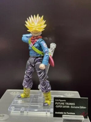 SDCC 2024 Bandai Dragon Ball Z S.H.Figuarts Future Trunks Edición Exclusiva Foto 1 de 4