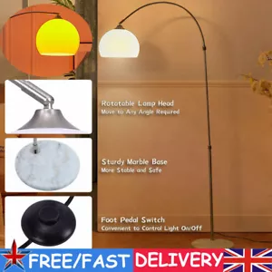Standard Floor Lamp Arc Lamps Acrylic Lampshades Standing Lighting Modern Style - Picture 1 of 63