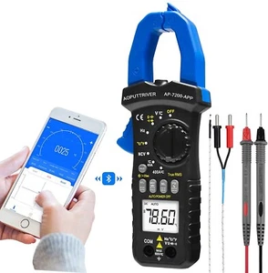 Digital Multimeter Clamp Meter Auto Range True RMS 600V 400A NCV Volt 60MΩ 100mF - Picture 1 of 8