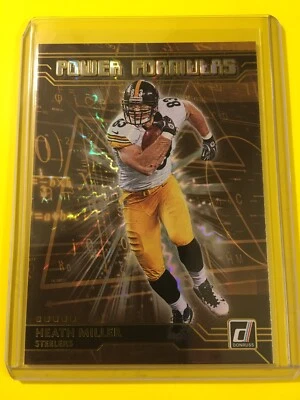 🔥🔥2020 Donruss HEATH MILLER Power Formulas #PF-HM Pittsburgh Steelers - Image 1 of 2